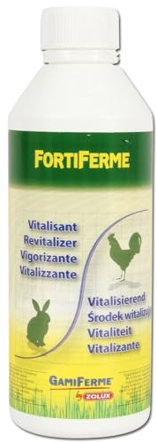 fortiferme 300 ml mangime complementare dietetica per pollame, palmipèdes, selvaggina (rafforza l' Stato generale)