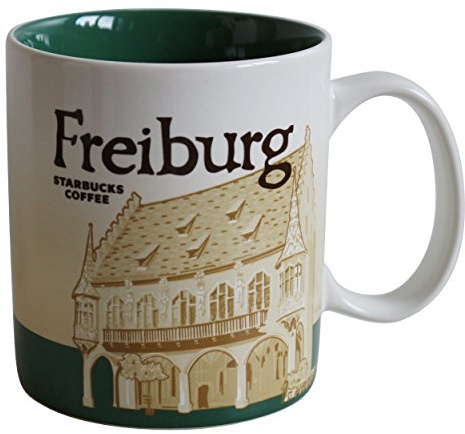 STARBUCKS City Mug Freiburg Germany Icon Serie Coffee Cup Kaffeetasse Freiburg