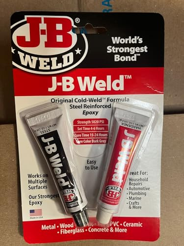 J-B Weld 8265s Original Steel Reinforced Epoxidharz Twin Pack – 2 oz