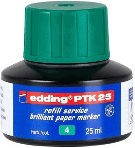 Edding Nachfülltinte edding PTK 25 für edding brilliant paper 25 ml grün