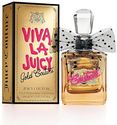 Juicy Couture - Viva La Juicy Gold Couture, Eau de Parfum, Fruchtiger & Warmer Duft, Luxusparfum für Frauen - 100 ml