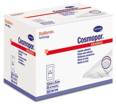 Cosmopor Advance 10cm x 6cm, 25 Stück