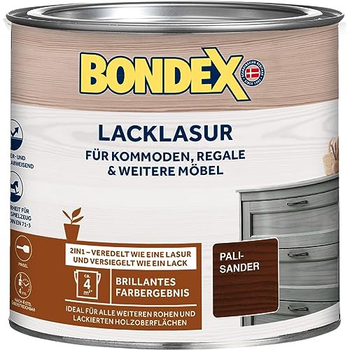 BONDEX Vernice effetto impregnante 2in1 PALISSANDRO per legno interno 375ml