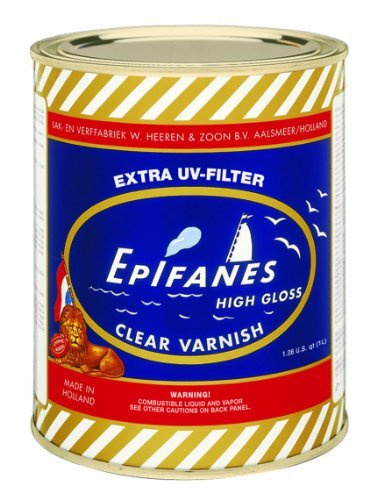 Epifanes Clear Varnish (500 ml) Size: 500 ml, Model: CV.500, Outdoor & Hardware Store