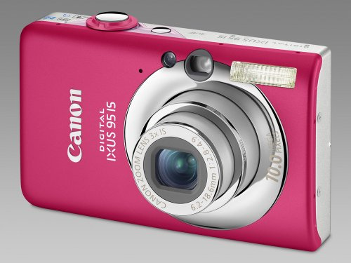 Canon Digital IXUS 95 IS - Cámara Digital compacta (Pantalla de 6,4 cm (2,5 Pulgadas), 10 MP, Zoom óptico de 3 aumentos, estabilizador de la Imagen)