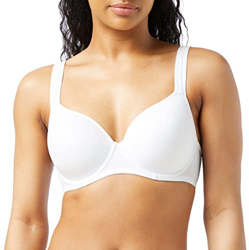 DORINA Women's Rachel T-shirt Bra Everyday, Weiß (White A00), 42 C