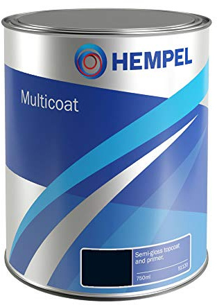 Hempel Multicoat - Black - 750ml - Boat Paint Topcoat