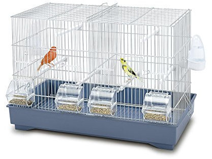 Imac Cova 55: Gabbia per Uccelli Esotici Piccoli, Rimosibile, Medium