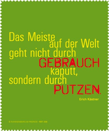 Brillenputztuch Das meiste auf der Welt Rannenberg und Friends