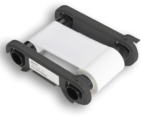 Evolis Ribbon, Monochrome, White, RCT015NAA
