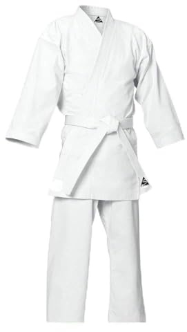 Spirit Sports Karateanzug 100% Baumwolle weiß 3/160 cm