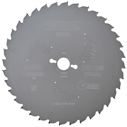 DeWalt Stationärkreissägeblatt / Kreissägeblatt Extreme (315/30mm 48WZ, universeller Einsatz und Querschnitte), DT4330