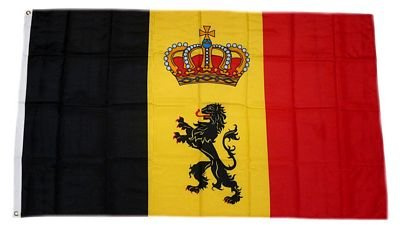 Fahne/Flagge Belgien Royal Wappen NEU 90 x 150 cm
