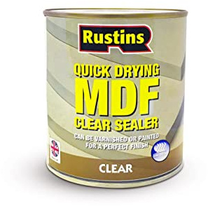 Rustins MDF-Versiegelung, schnell trocknend, Profi-Dichtstoff für schnelle Ergebnisse, 500 ml