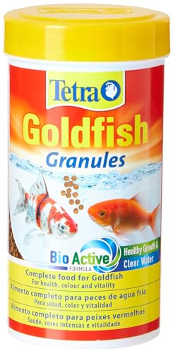 Tetra Goldfish Fish Food Granules, Complete Fish Food for All Smaller Goldfish, 80 g