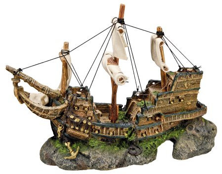 Nobby Aqua Ornaments Schiff, 33 x 13 x 23 cm