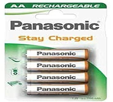 Panasonic HHR-3LVE/4BC - Pile AA 1.1Ah NiMH, Confezione da 4 pezzi
