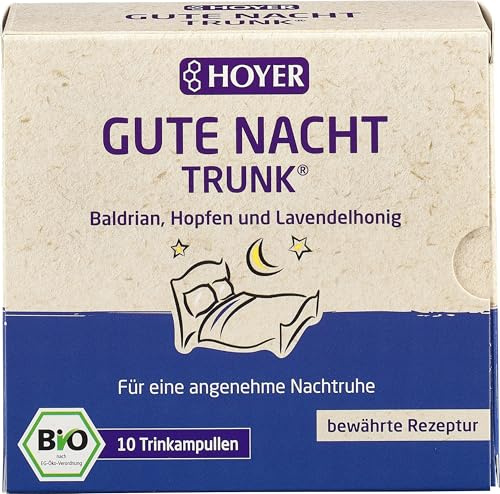 Hoyer Gute-Nacht-Trunk, BIO Trinkampullen 10x10ml