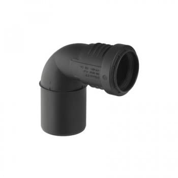 Geberit Silent-PP Ueberg,-Bogen 87,5 Grad DN40/50 mit Muffe 390225141