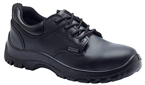 Blackrock Ultimate Safety Shoes, Steel Toe Cap, Water Resistant, Men, Womens, Lightweight, Work, Workwear, Uniform Footwear, Black, Wide Fit, Slip Resistant, Non Slip - Size 7