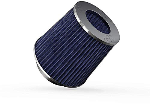K&N Filters RG-1001BL Car and Motorcycle Universal Filter, Chrome