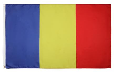 AZ FLAG Flagga Tchad 90x60 cm Banér Tchadisk 100D Polyester 2 Öljetter