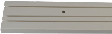 Liedeco Vorhangschiene, Gardinenschiene 250 cm 3-läufig