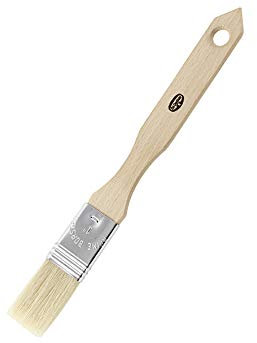 Dr. Oetker 1638 Backpinsel mit Holzgriff, Pinsel zum Kochen und Backen, 19,5 x 2,4 x 0,5 cm, Braun
