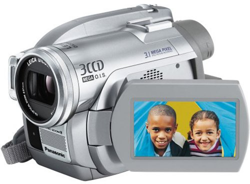 Panasonic DVD e.cam VDR-D300 - Camcorder - widescreen - 800 Kpix - 10 x optical zoom - Leica - DVD