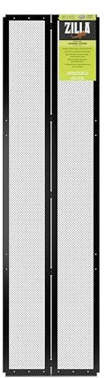 Zilla Fresh Air Screen Cover with Center Hinge, Secure and Durable Metal Mesh Cover for Reptile Terrariums, 48 x 13 inches