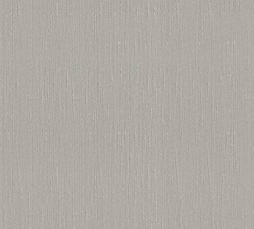 Architects Paper Textiltapete Tessuto Tapete Uni 10,05 m x 0,53 m grau Made in Germany 965172 9651-72