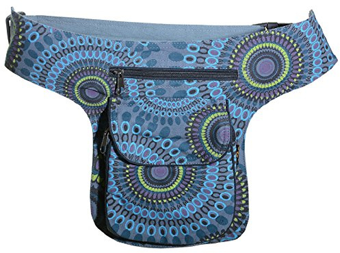 Kunst und Magie Bauchtasche Mandala-Print Gürteltasche Festivaltasche