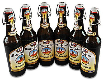 Hacker-Pschorr Münchner Hell (6 Flaschen à 0,5 l / 5,0% vol.)