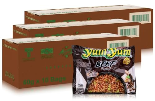 Asiafoodland YumYum Lot de nouilles instantanées Nombreuses variétés au choix