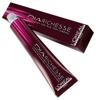 L`Oreal DIARICHESSE 4,26 AUBERGINE DM5 (50 ml), 4.26 mittelbraun irisé-rot