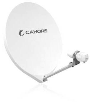 Visiosat 140907 Parabola in Fibra Diametro 65 mm Bianco