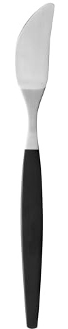 Gense Focus de Luxe Couteau de table 20 cm Acier noir/mat
