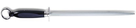 F. DICK Kochwetzstahl 35 cm (Griff ergonomisch, Wetzstahl, Oberflächenhärte über 65° HRC, Schleifwerkzeug für Kochmesser) 76551350