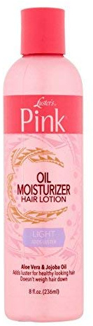 Luster's Pink Light Oil Moisturizer Hair Lotion 8 oz