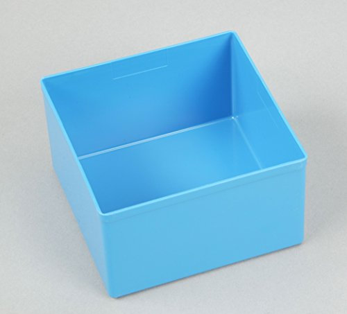 Sortimentskasten EuroPlus Insert Gr. 3, blau, 63 mm hoch, 40 Stück