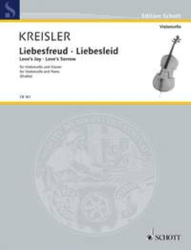 Liebesfreud - Liebesleid: cello and piano.