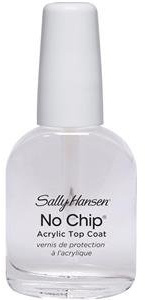 Sally Hansen No Chip Acryl-Überlack, Top Coat, gegen Absplittern, ausgezeichneter Acrylschutz, durchsichtig, 1 x 13,3 ml
