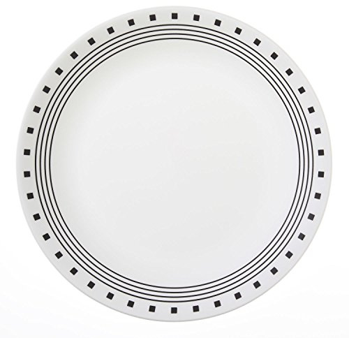Corelle Livingware City Block 10-1/4 Dinner Plate (Set of 4) by Corelle Coordinates