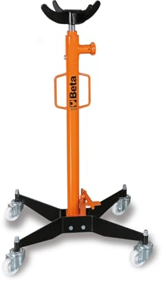 Beta 3026 0,5 - Sollevatore idraulico da fossa e sottoponte 500 kg con pompa a pedale, valvola limitatrice e ruote in nylon