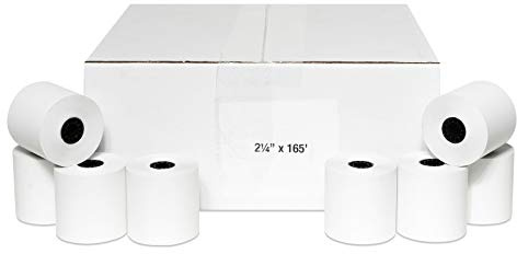 2-1/4 X 165 Thermal Paper Rolls Sharp Cash Register (50 Rolls)