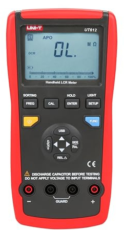 UNI-T Digitales LCR-Messgerät UT612, USB, 100 kHz