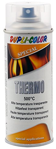 Dupli Color 409362 Thermo Spray Paint, 500 Grad Celsius, 400 ml, transparent