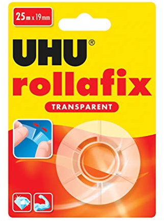 UHU rollafix transparent Nachfüllrolle, Infokarte
