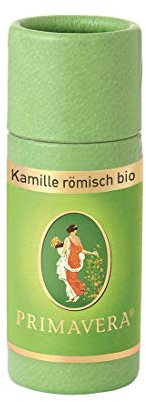 PRIMAVERA Ätherisches Öl Kamille römisch bio 1 ml - Aromaöl, Duftöl, Aromatherapie - beruhigend, stabilisierend, aufbauend - vegan