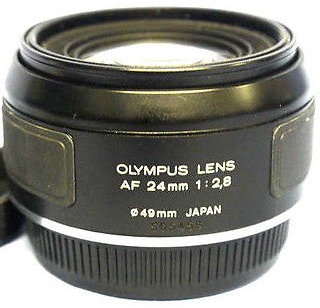 Olympus AF 24 mm F2.8 objectif grand angle pour Om77, Om707, Om88, Om101 SLR film Camera